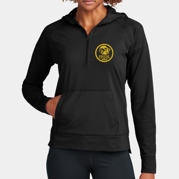 Ladies Pride 1/2-Zip Hoodie Thumbnail